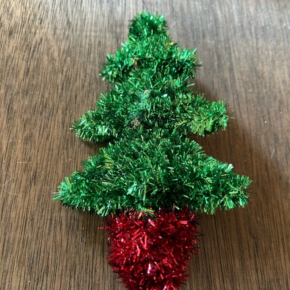 Vintage Tinsel Tree Ornament - Picture 2 of 4